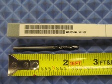 New Mitsubishi Solid Carbide Drill MWE0350MA VP15TF  3.5MM .1378" Dia.