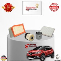 Inspektionskit Filter Renault Captur 1.5 DCI 66KW 90CV Von 2015->