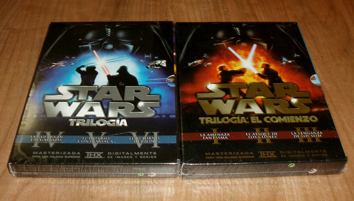 James Dyson Cúal Patatas Star Wars Saga I - VI New Sealed 12 DVD Slipcover 1ª Edition (No Open) R2 |  eBay