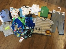 Boys size 6-9 Months clothes Lot Of 22 Pcs. Summer/Fall EC  BN Carter's,Hip Hop