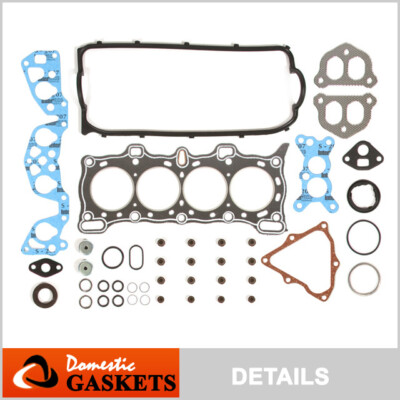 Fits Honda Civic; CRX 1.3L 1.5L Head Gasket Kit D15A2, D13A2