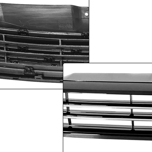 Chrome Trim Front Bumper Grille Fit 2011 12 13 2014 Volkswagen Jetta Upper Grill - Picture 10 of 16