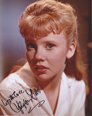 Hayley Mills HAND SIGNED 8x10 Foto Autogramm, The Parent Trap, Pollyanna, Act N