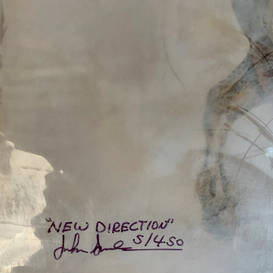 John Saunders Southwestern Horses ‘New Direction’ 11”X 18” Signed And Numbered - Image 4 of 4