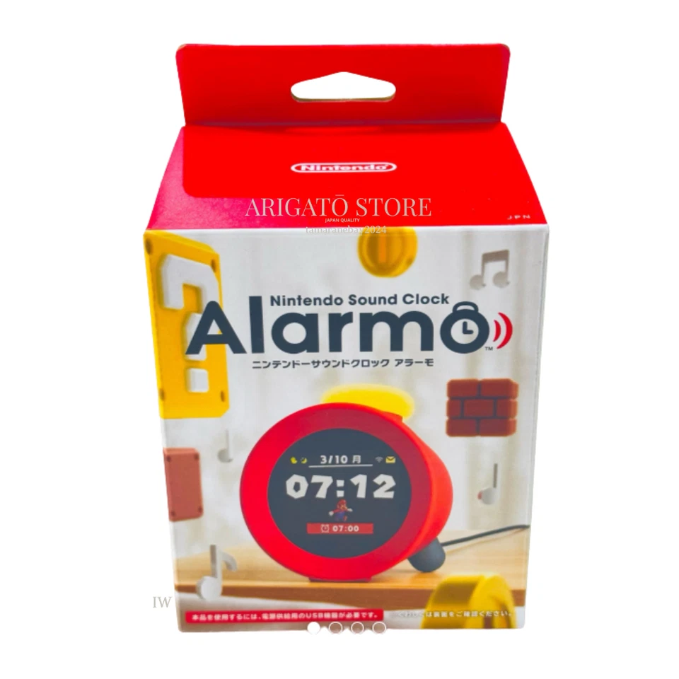 Nintendo Sound Clock Alarmo Nintendo Store Japón Limited Nuevo 2024 Foto 2 de 4