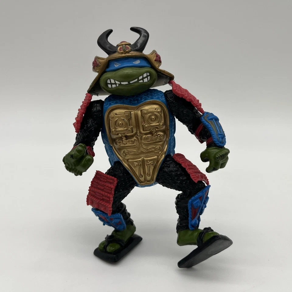Robot Fugitoide y Leo Sewer Samurai De Colección Teenage Mutant Ninja Turtles 1990 Foto 2 de 4