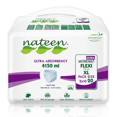 Tendercare-Nateen Extra-Large Ultra High Absorbency Incontinence Pull Up Pants
