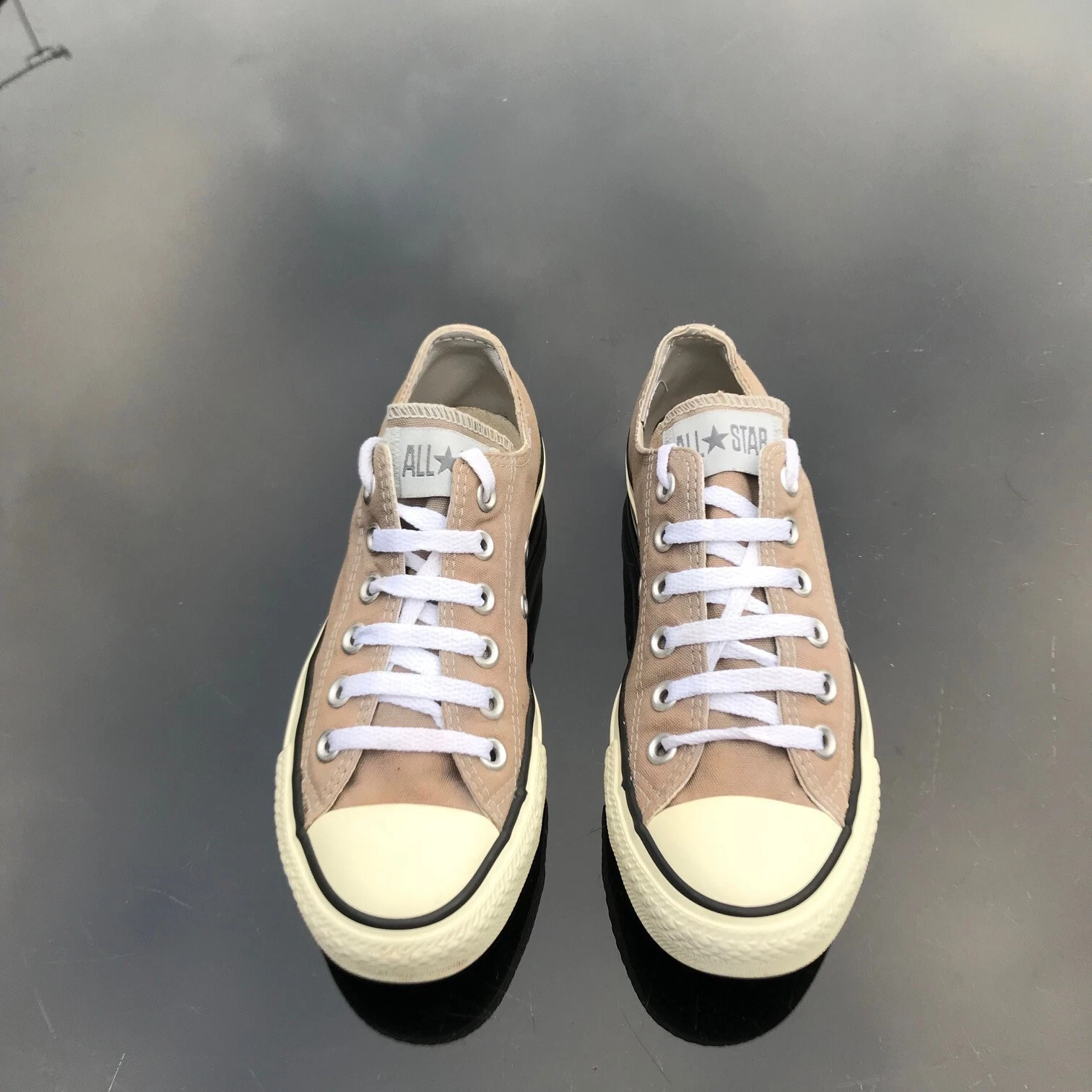 Top basso grigio classico Converse Allstar UK taglia 5
