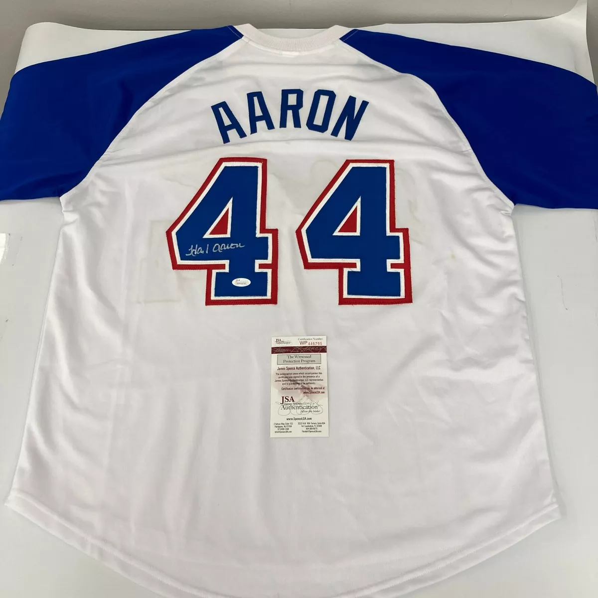 Hank aaron cheap jersey number