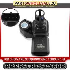 Manifold Pressure (MAP) Sensor for  GMC Terrain Chevrolet Cruze Equinox L4 1.6L