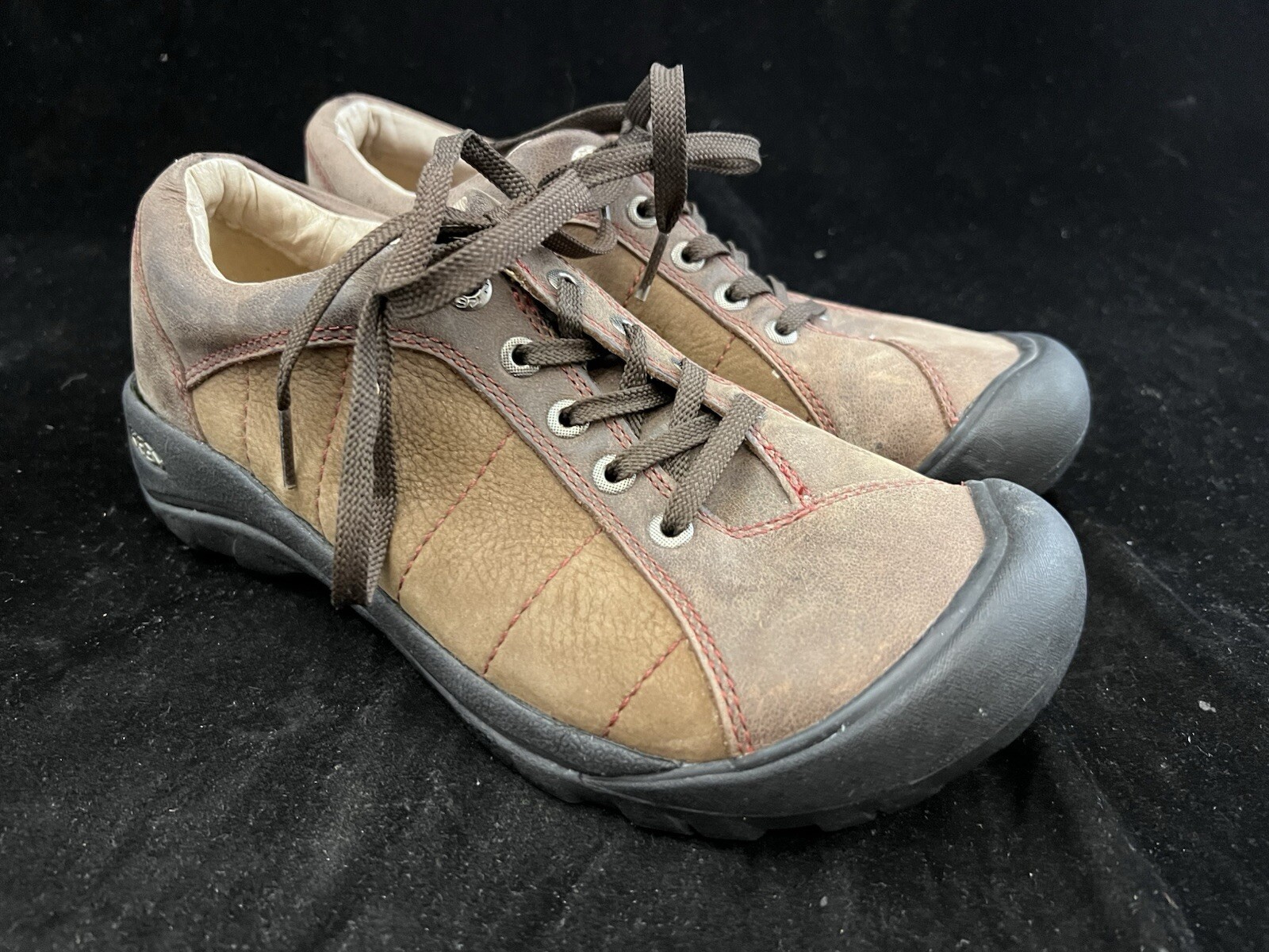 Scarpe da trekking Keen XT 0506 donna taglia US 9 5 pelle marrone stringate punta tonda