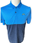 Nike Dri-Fit NFL Los Angelas Chargers Mens Polo Shirt Medium