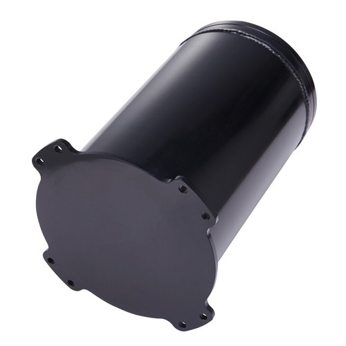 Aluminum 2.6L Fuel Surge Tank For Twin 40mm Fuel Pumps 8AN Ports 2.8L For Single - Picture 8 of 9