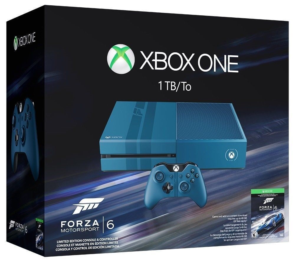 Microsoft Xbox One Forza Motorsport 6 Limited Edition 977GB Gray