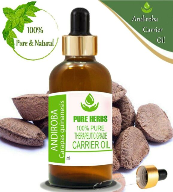 Pure Herbs Andiroba 100% Puro e Naturale Carapas guinanesis Olio Vettore