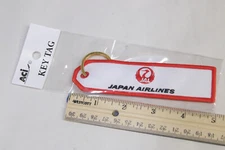 Japan Airlines JAL Key Tag Ring by ACI Aviation Collectables NEW Old Stock
