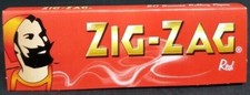 ZIG ZAG RED ROLLING PAPERS Single Wide Buy4 1.15/Pk Best Price USA SHIPPER