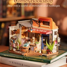Rolife 1:20 Buchhandlung DIY Puppenhaus 3D Ho...