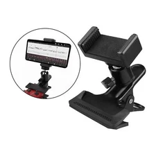 Guitar Phone Clip Clamp Mount Fits Smartphone 2.52in-3.74in Smart Phone Holder