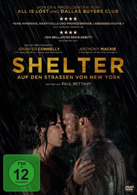 JENNIFER/MACKIE,A. CONNELLY - SHELTER AUF DEN STRASSEN VON NEWYORK  DVD NEU 