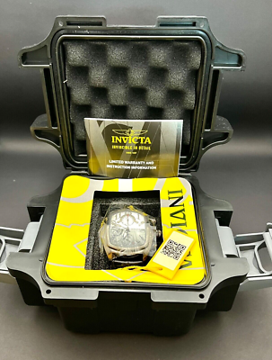 Invicta Men's 12621 New Lupah Dragon Swiss Made 7750 Meteorite