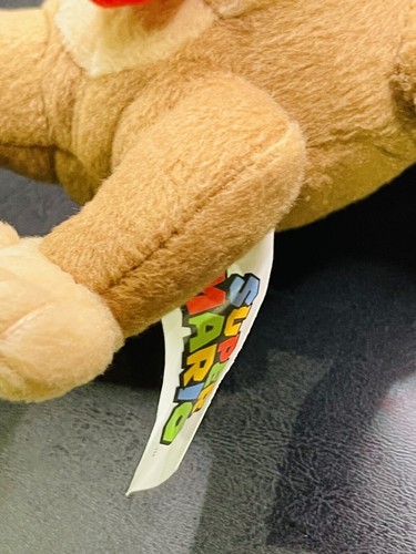 Donkey Kong Plush Toy With Red Tie DK Logo 2022 Nintendo Basic Fun 8" Stuffed An - Picture 5 of 7