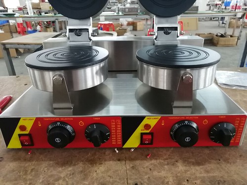 dual round waffle maker