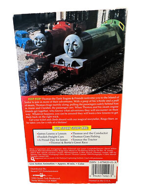 Thomas the Tank Engine - James Learns a Lesson Other Stories (VHS