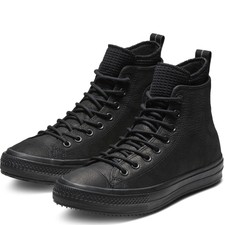 converse black waterproof