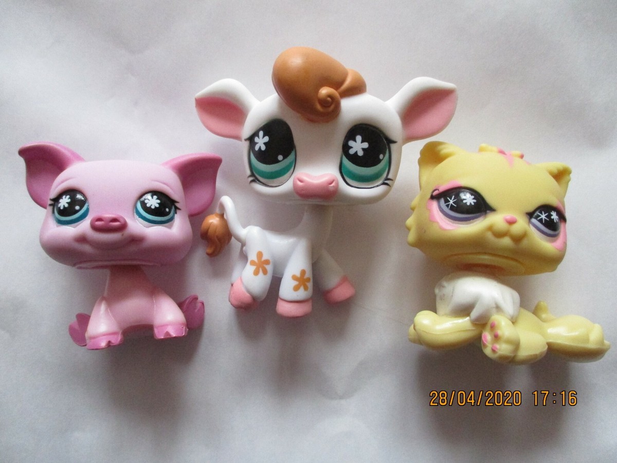 Figurine Littlest Pet Shop Cochon N°876 Hasbro - Occasion - Pour Collection Ou Jeu