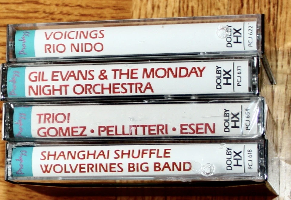 Wolverines Gomez Pellitteri Esen Evans Rio Nido Jazz BOP FUSION 4 Lot Cassette - Image 2 of 4