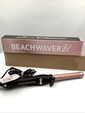 BEACHWAVER Co. B1 Rotating Curling Iron Midnight Rose Even Heat Distribution 1"