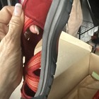 Keen Venice H2 Red Leather Hiking Sandals Womens 8. 5 Waterproof Trail Shoes — photo 8