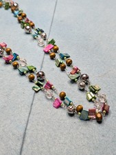 Bohemian Single Strand Beaded Long Necklace