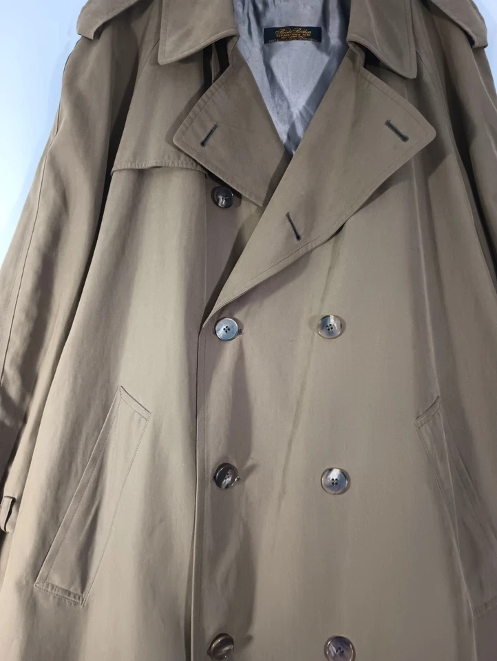 Brooks Brothers 2XL Тренч лужа окрашенный вкладыш пряжка кнопка молнии быстрая доставка - Изображение 4 из 4