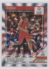 2024-25 Panini Donruss EuroLeague Holo Laser 100/149 Armoni Brooks #6 0nr3