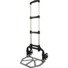 Folding Hand Truck Dolly Cart - 154lb Capacity and Telescoping Handle