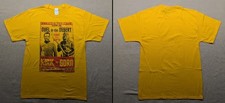 Star Trek TOS Captain Kirk Duel Desert Men's T-Shirt Medium Orange New NWOT