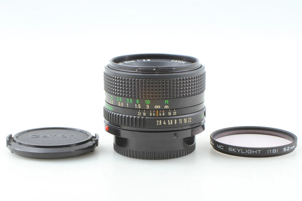 [Casi COMO NUEVO con filtro de tapa] Lente gran angular Canon NFD 35 mm f2,8 MF de JAPÓN Foto 2 de 4