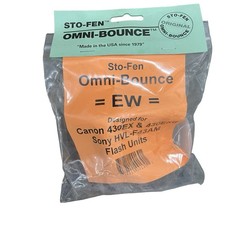 Sto-Fen Omni-Bounce EW flash diffuser Canon 430EX 430EXII Sony HVL-F43AM NEW