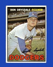 1967 Topps Set-Break # 55 Don Drysdale EX-EXMINT *GMCARDS*
