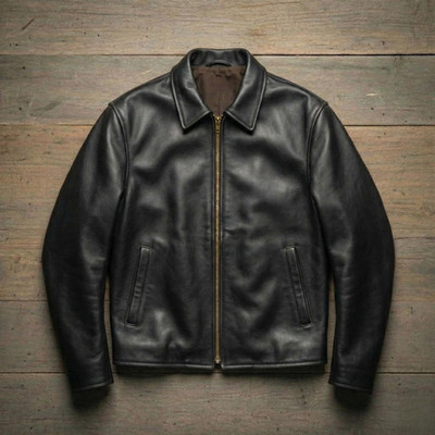 Men s Genuine Leather Jacket   Stylish Biker / Casual Wear   Premium Quality