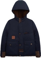 LONDON FOG Boys' Heavyweight Sherpa Lined Hooded Coat. Navy. 3T