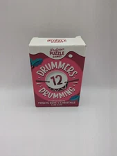 12 Drummers Drumming Professor Puzzle NEW IN BOX! Christmas Puzzle Game! 