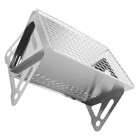 Stainless Steel Folding Portable Barbecue Grill For Outdoor Camping