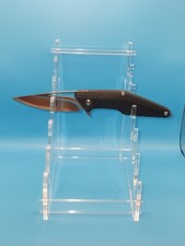 Brous Blades Division Knife #146/250 NIB D2 Satin 4.37 Inch Carbon Fiber