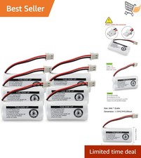 Cordless Phone Batteries Pack of 6 AAA Rechargeable for VTech AT T Models