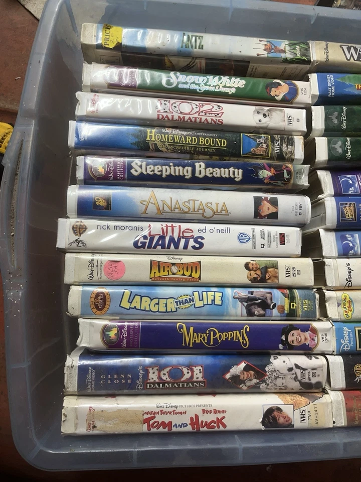 Multiple VHS Tapes Buy One Or Buy Them All! Various Titles - Imagem 2 de 4