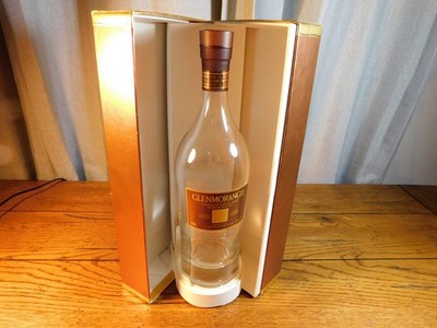 Glenmorangie Single Malt Scotch Whiskey Extremely Rare 18 Year Empty with Box
