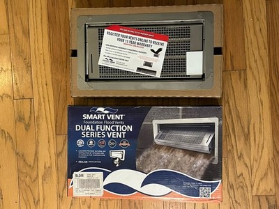 Smart Vent 8 X 16  Dual Function Engineered Foundation Flood Vent Model 1540-510